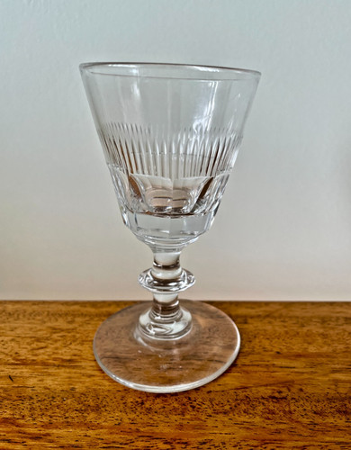 Antique rummer wine - , glass