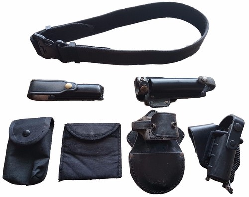 Duty belt kit with pouches - belt,