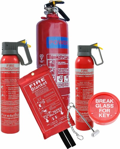 Powder fire extinguisher 600g - extinguisher,