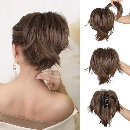 Short claw ponytail piece clip - claw,