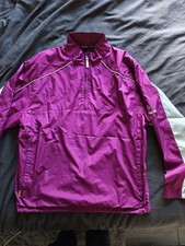 Sunice Typhoon Waterproof Rain Windbreaker Jacket Purple Medium