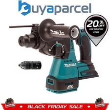 Makita DHR243Z 18V LXT Lithium Ion 3 Mode SDS Rotary Hammer Drill + QC Chuck