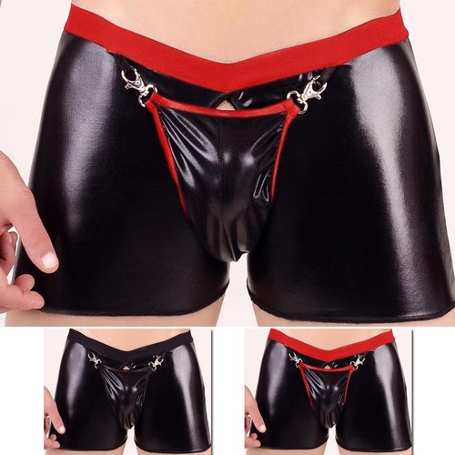 Leather boxer briefs - pu, for