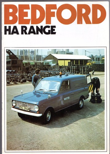Bedford van 1974 - ha,