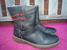 Rieker Black Warm lined Ankle