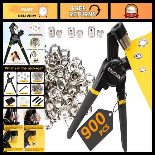 Heavy duty grommet tool - heavy,