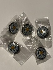 5x  Leicester City Pin Badge – Club Crest – Premier League