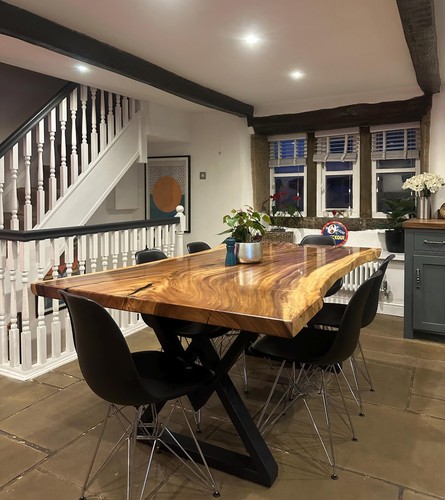 260cm 100cm solid walnut - solid,