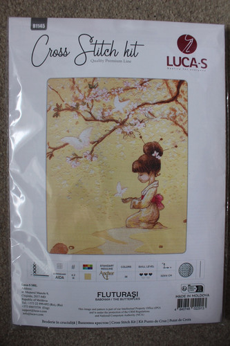 Luca cross stitch kit - stitch,