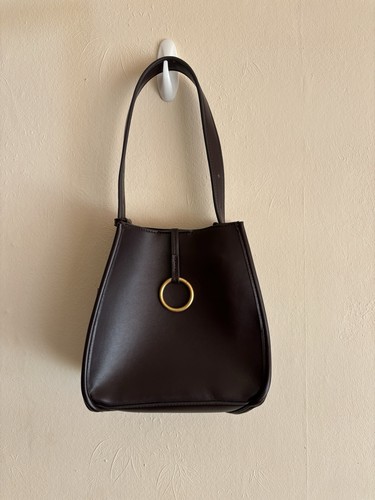 Zara brown faux - faux, leather