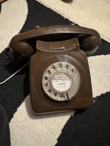 Retro style rotary handset - retro,