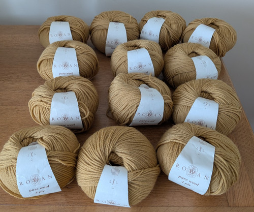 50g balls rowan pure - balls,