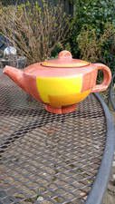 Eva Zeisel For Schramberg Rare  Art Deco  Teapot Gobelin 13 Clarice Cliff Era