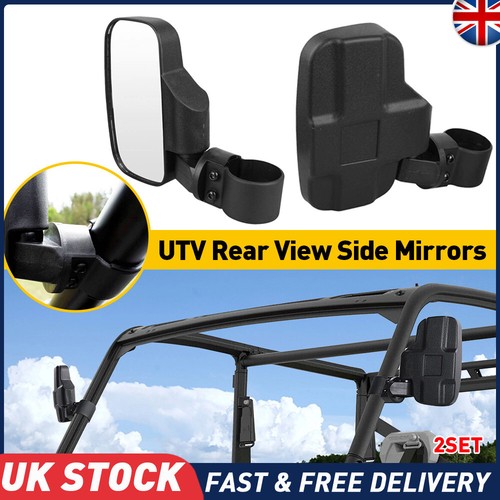 Utv rear view side mirrors - 2x,