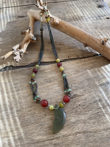 Vintage ethnic pendant beads - ethnic,