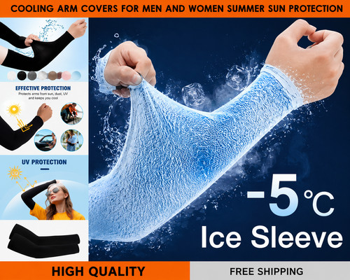 Pairs cooling arm sleeves - pairs,