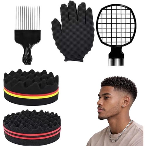 5pcs hair sponge brushes - 5pcs,