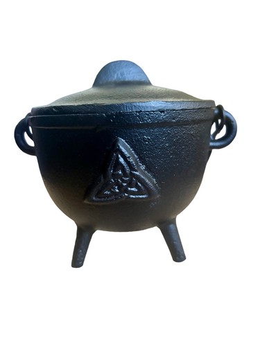 Cast iron triquetra - iron, cauldron