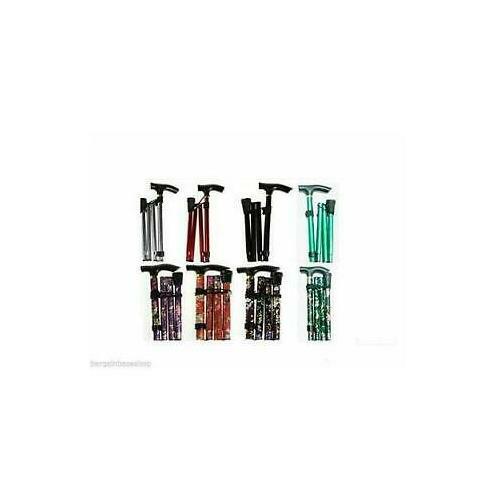 Easy fold walking stick - fold,