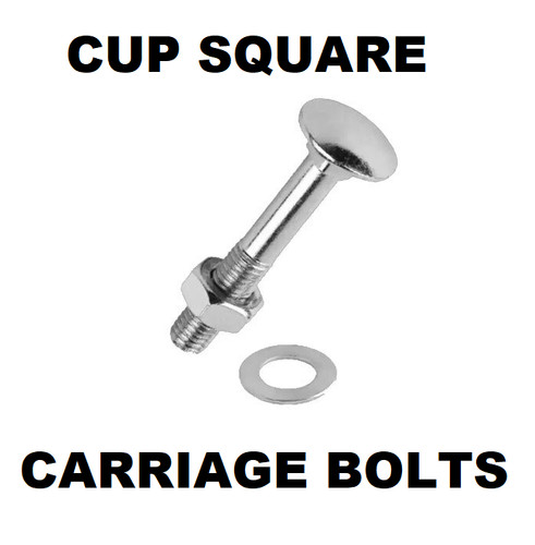Cup square bolts m10 m12 - bolts,