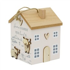 Wooden House Door Stop | 19cm