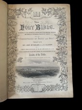 Antique 1861 Holy Bible |