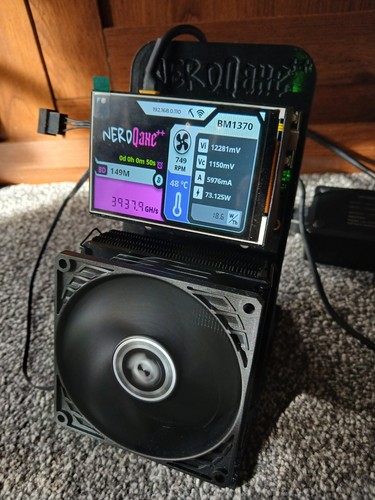 Nerdqaxe 8 th s 100w - nerdqaxe++,