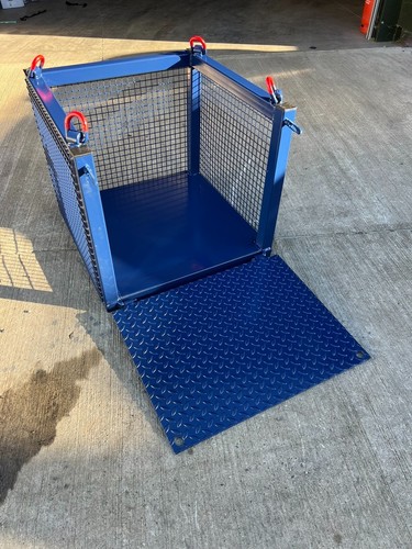Crane stillage cage 250kg - , swl