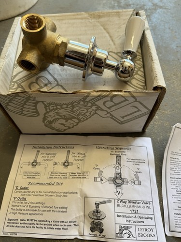 Lefroy brooks diverter - brooks,