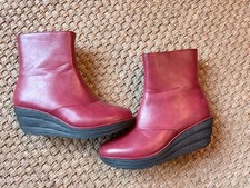 Red Wedge Heavenly Feet Boots