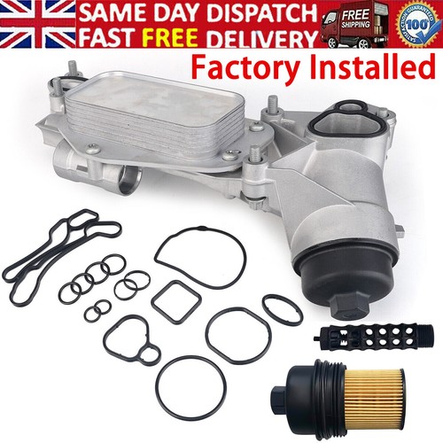 Oil cooler filter - oil, housing