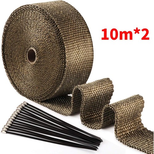 20m titanium gold - gold, wrap
