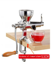 Manual Stainless Steel Wheatgrass and Pomegranate Juicer for Home Use