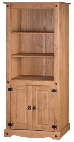 Corona bookcase solid pine - corona,