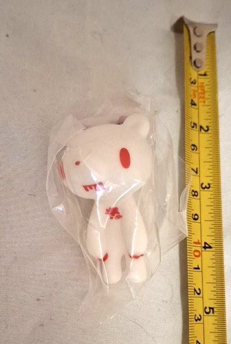 Gloomy bear keychain white - bear,