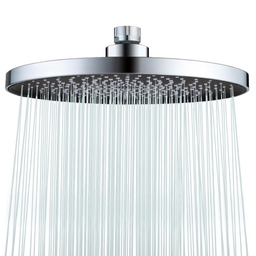 Chrome rainfall shower - 8.8,