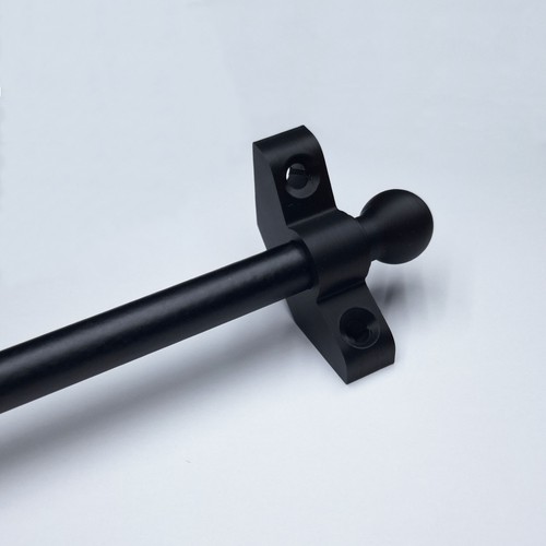 Black stair rod round - black,