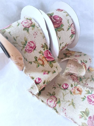 Vintage rose printed - rose,