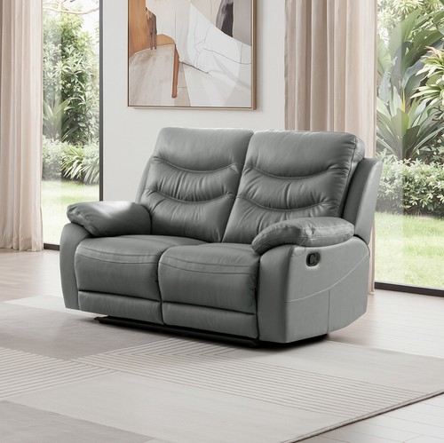 Dark grey italian leather - italian, 2