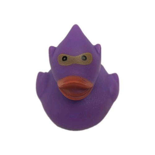Purple superhero rubber - superhero, duck
