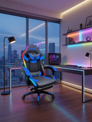 Gaming chair rgb led bluetooth - chair,