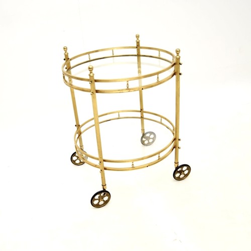 Vintage french brass drinks - vintage,