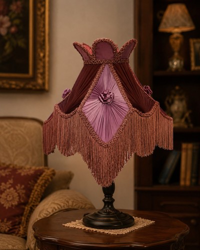 Handmade victorian lampshade - victorian,