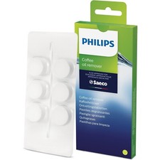 Philips CA6704/10 Coffee Oil Remover Tablets, 6 Tablets for Philips/Saeco-000423