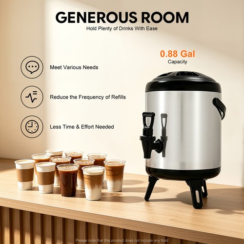 Insulated beverage hot - 6l,