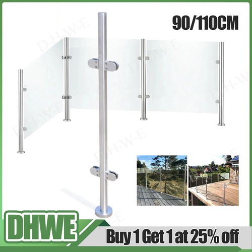 Balcony pool glass panel - balcony,