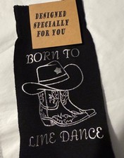 Line Dancing Cowboy Men’s Socks Christmas Gift Cowboy Boots Hat Country Western