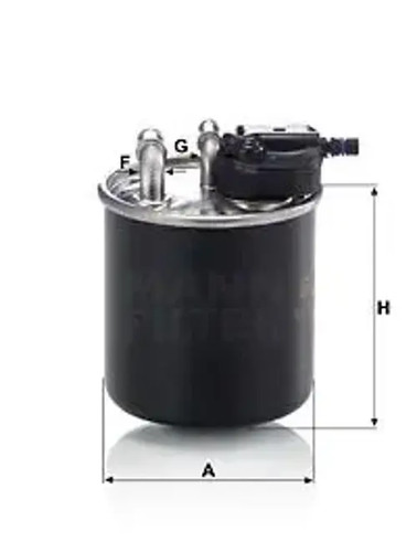 Fuel filter line - filter,