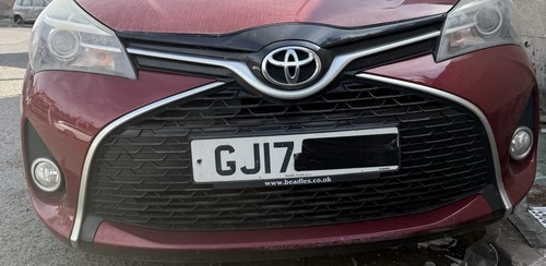 Toyota yaris 2017 front - toyota, bumper