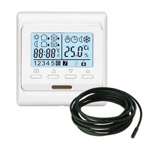 Digital Underfloor Heating Thermostat with Floor Sensor 16A Electric Heater